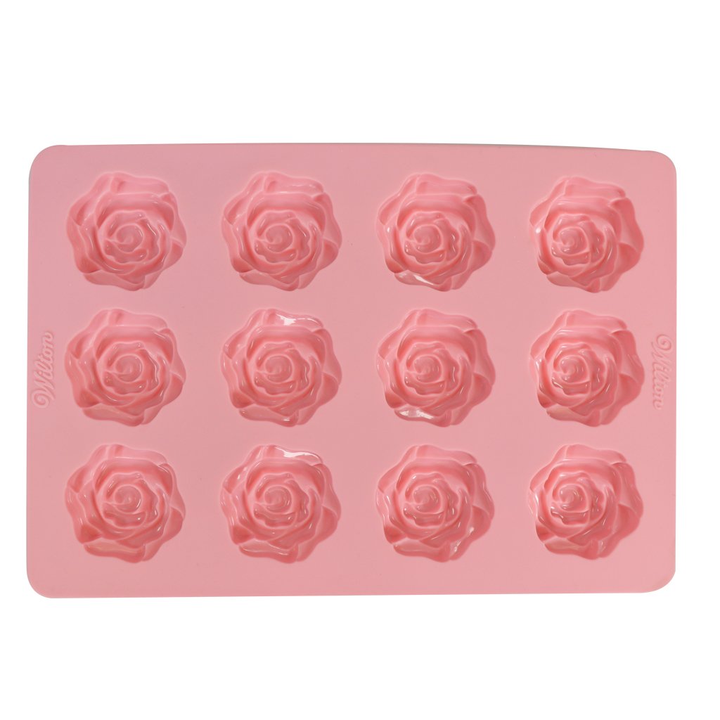 Hard Candy Molds - CANDY MOLD FLOWER+NUT (25)