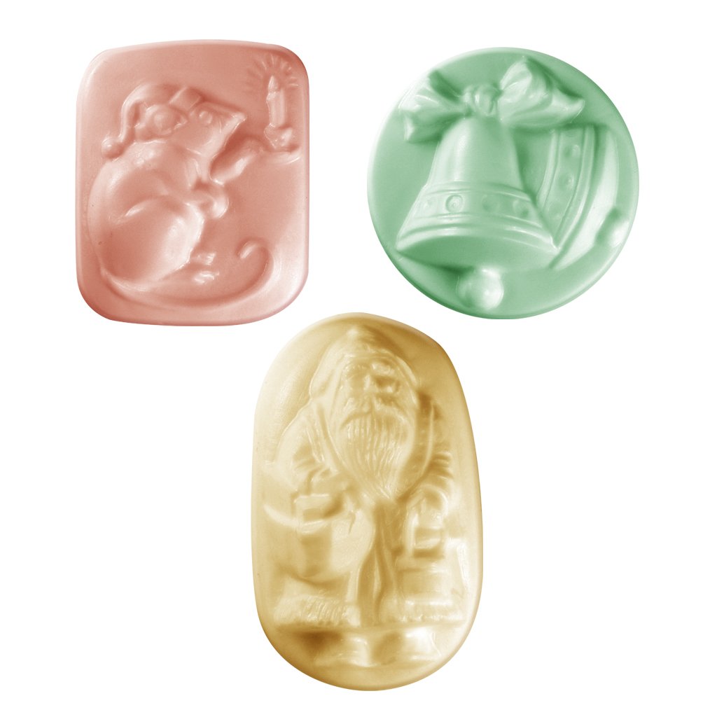 Christmas 3 Assortment Soap Mold (Special Order)