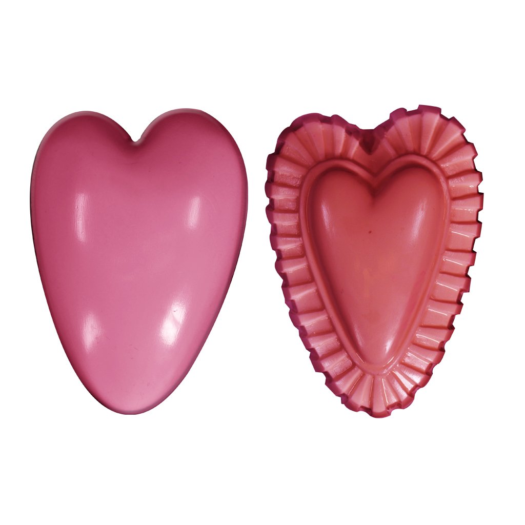 Heart 2 Part Chamber Soap Mold (Special Order)