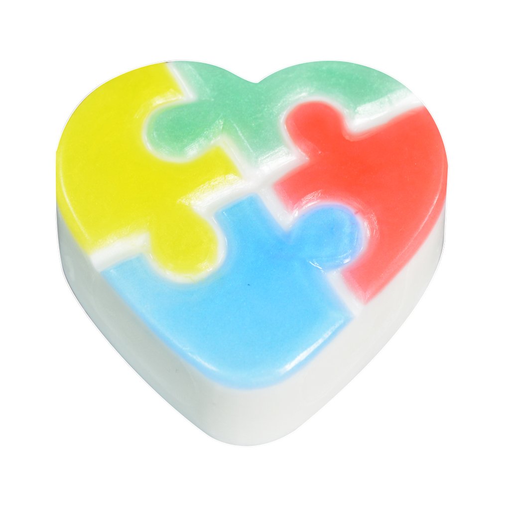 Autism Heart Soap Mold (MW 451)