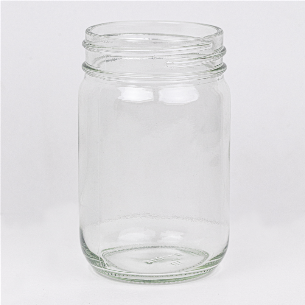 12 oz. Smooth Sided Mason Jar - Wholesale Supplies Plus