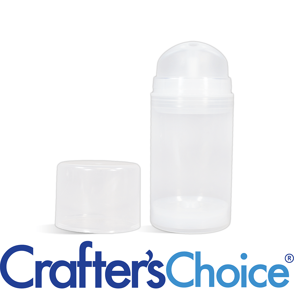 01.7 oz Natural Airless Bottle w/ Natural Pump Set