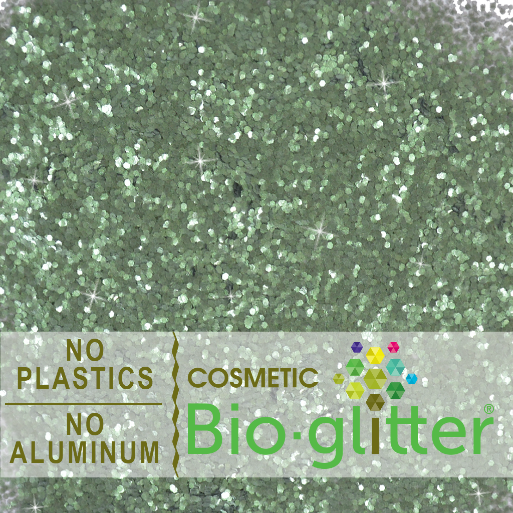 Bio-Glitter (Aluminum Free) - .040 Hex, Green