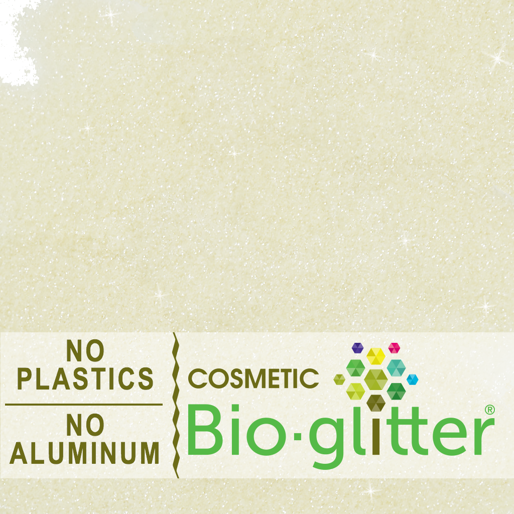 Bio-Glitter (Aluminum Free) - .008 Hex, Ivory