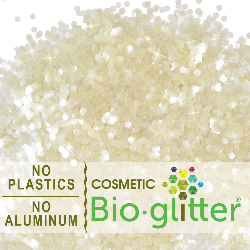 Bio-Glitter (Aluminum Free) - .094 Hex, Ivory