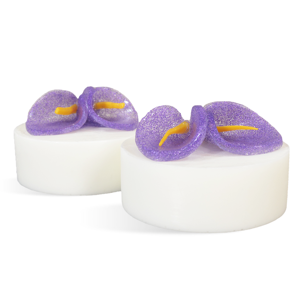 Purple Calla Lily Soap Cakes Kit