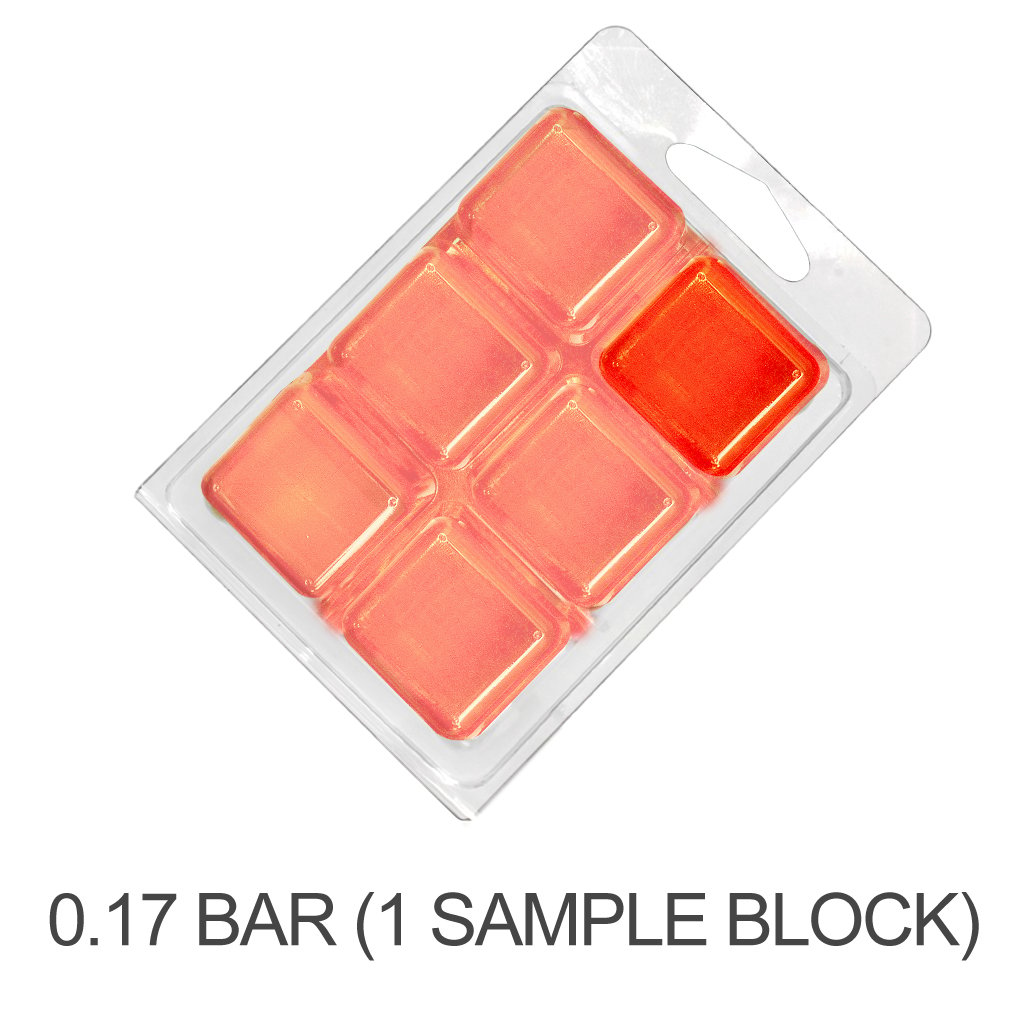 Stained Glass Citrus Orange Soap Color Blocks