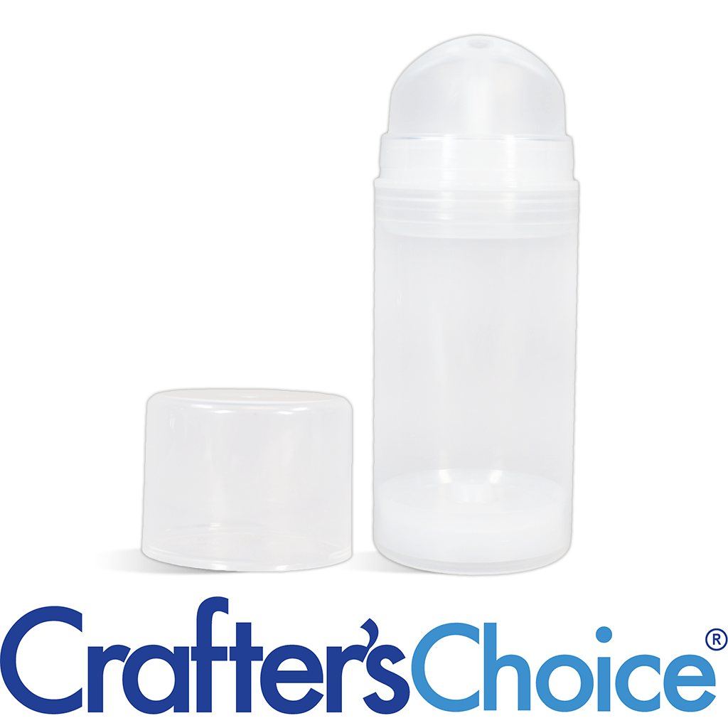 03.5 oz Natural Airless Bottle w/ Natural Pump Set