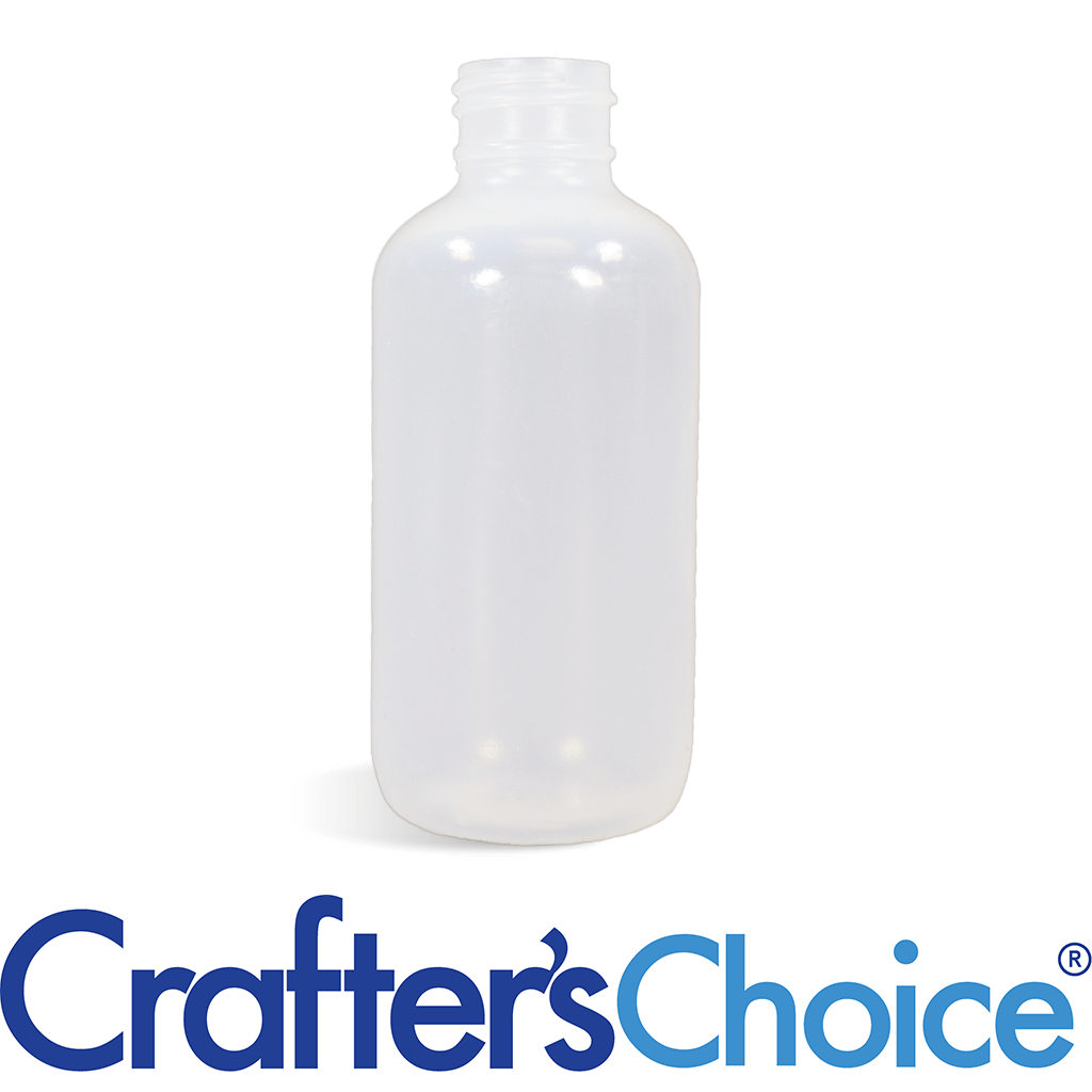 04 oz Natural LDPE Boston Round Bottle - 24/410