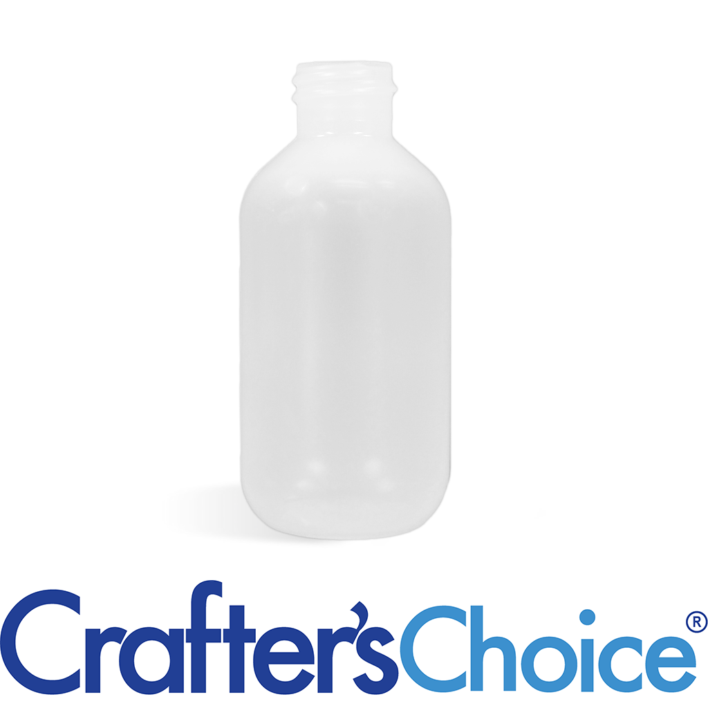 02 oz Natural LDPE Boston Round Bottle - 20/410