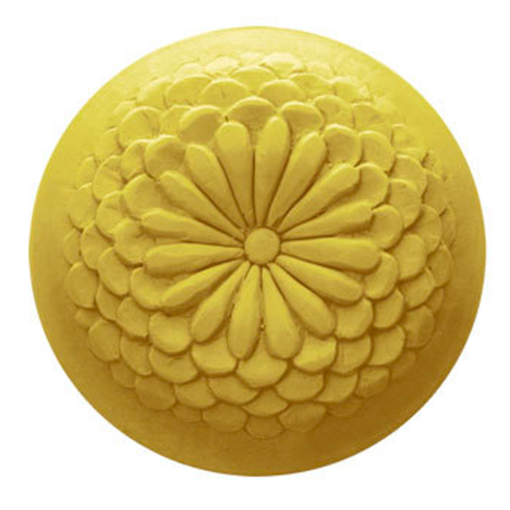 Chrysanthemum Round Soap Mold (MW 32)