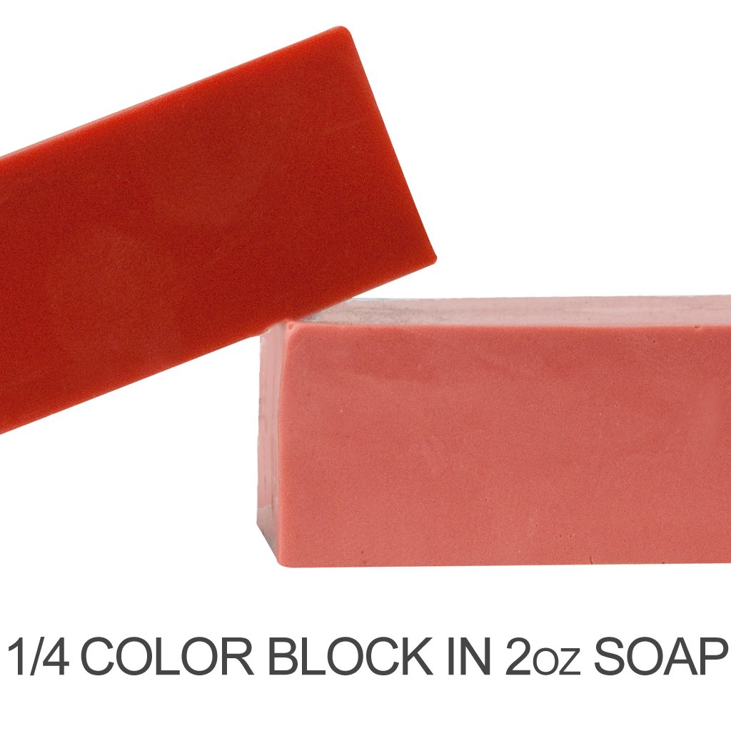 Matte Americana Red Soap Color Blocks