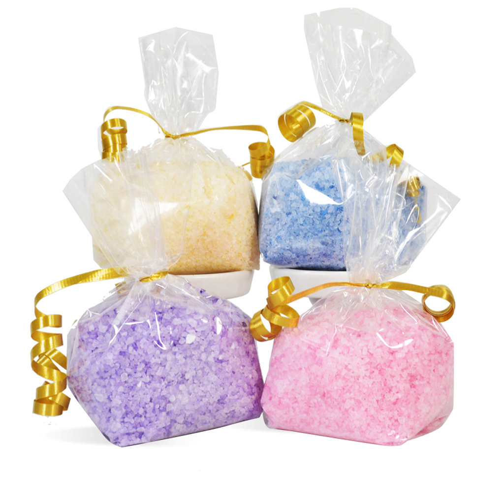 Spa Bath Salt Kit - Four Colors