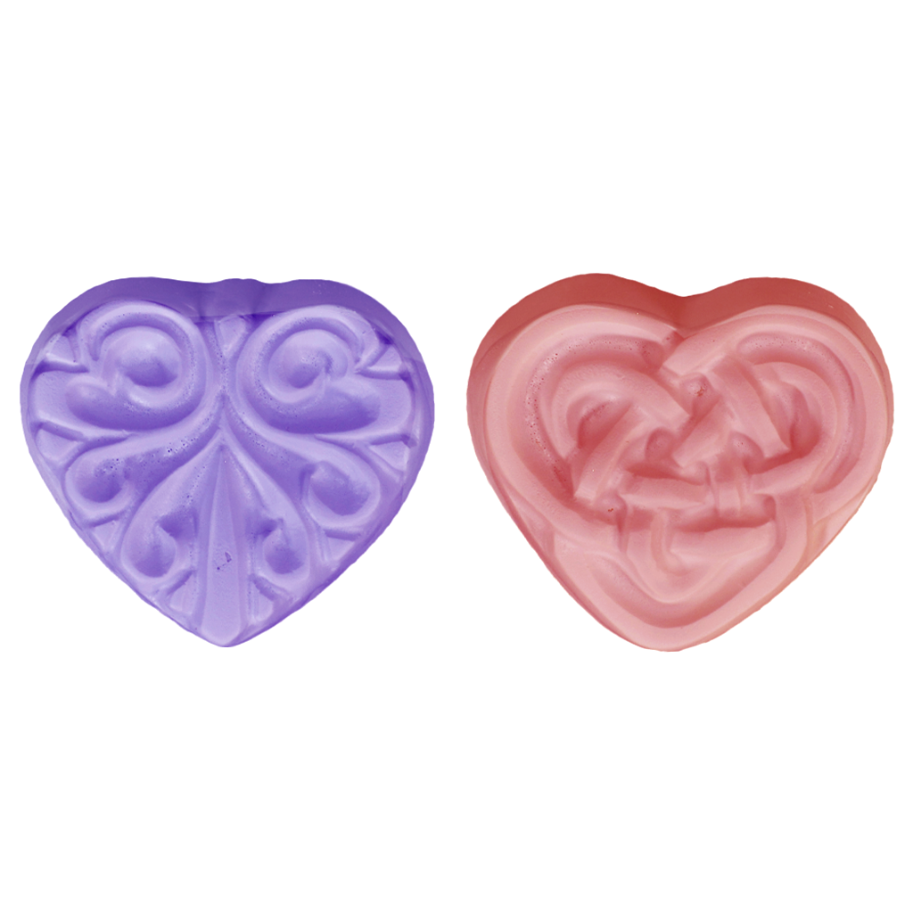 Hearts Guest Soap Mold (MW 47)