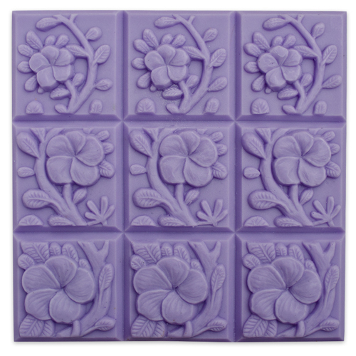 Tropical Vines Tray Soap Mold (MW 04)