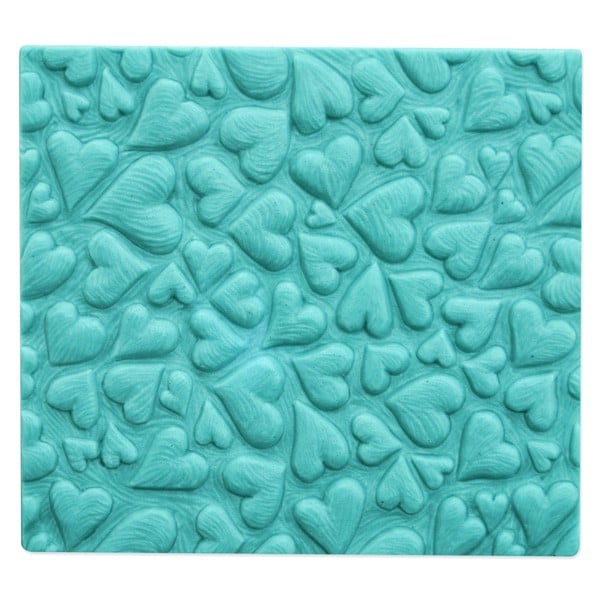 Hearts Carved Soap Mold Tray (MW 102)