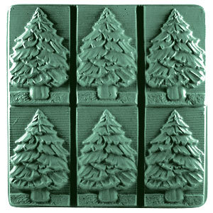CHRISTMAS BAKING PAN Christmas Holly & Berries & CHRISTMAS BOW 12  Cavities~Metal