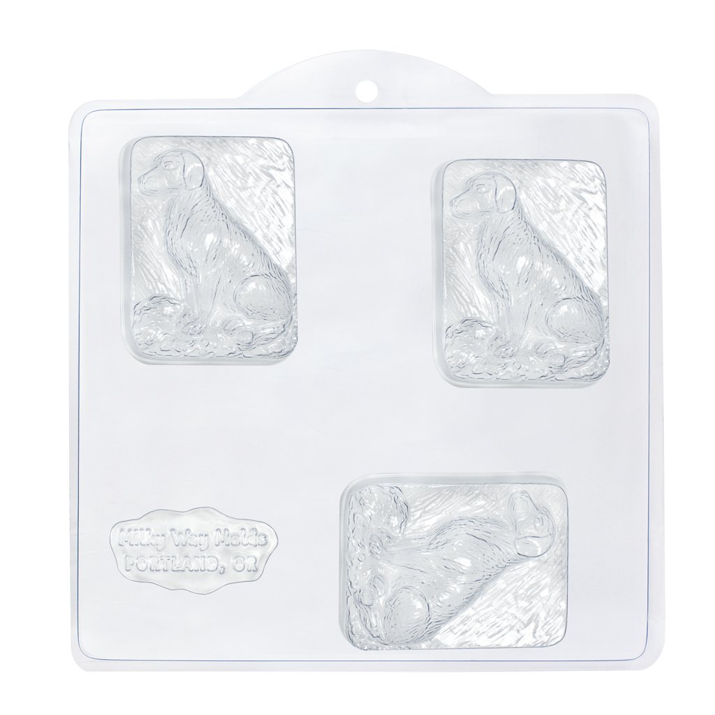 Dog Sitting Soap Mold (MW 95)