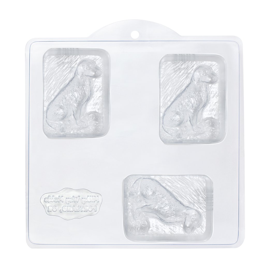 Dog Sitting Soap Mold (MW 95)
