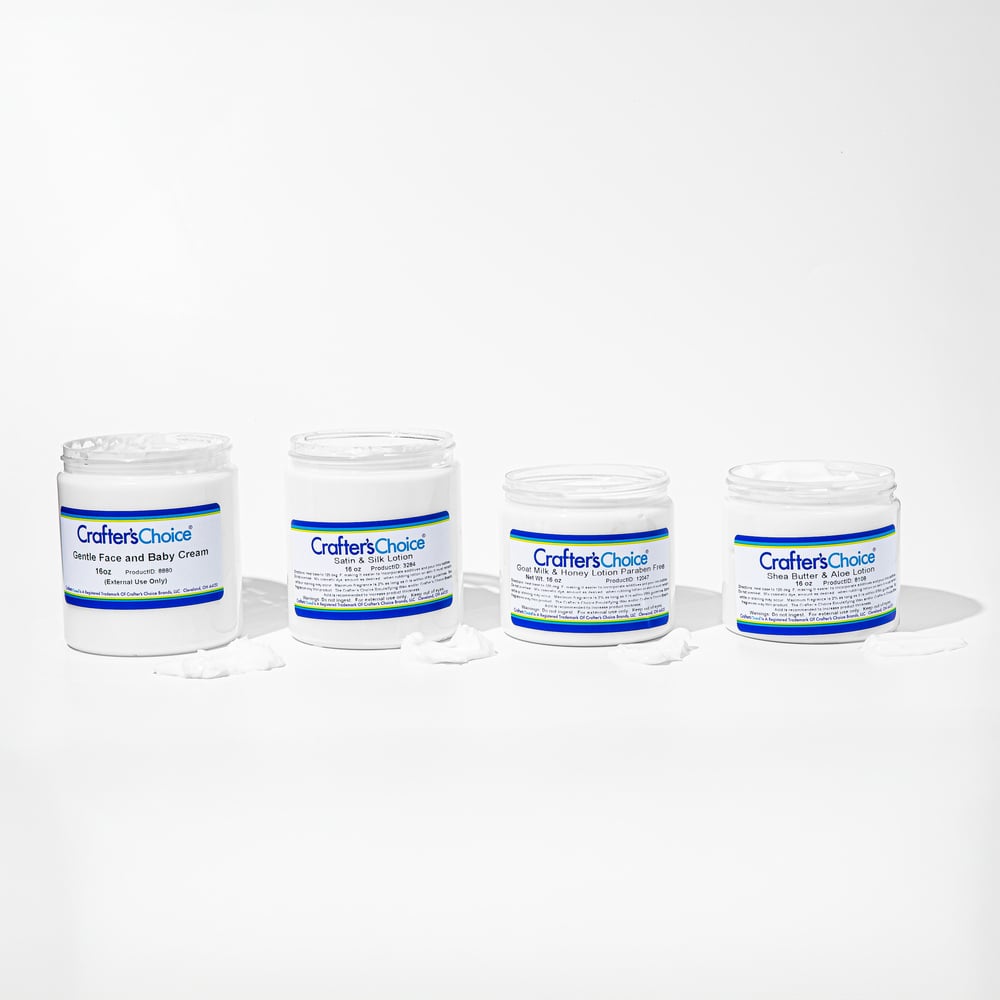 Paraben Free Lotion Base Sample Set