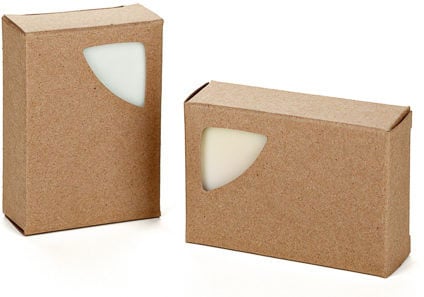 Medium Soap Box: Kraft Triangle