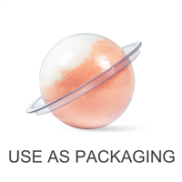 Bath Bomb Ball Mold - 2.75" diameter (2 pc set)