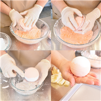 Bath Bomb Ball Mold - 2.75" diameter (2 pc set)