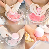 Bath Bomb Ball Mold - 1.75" diameter (2 pc set)