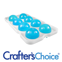 Round Ball 2 1/4" Silicone Soap Mold 1801