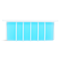Tall & Skinny Loaf Silicone Soap Mold 1505