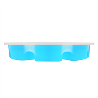 Cake Slice Silicone Soap Mold 1616
