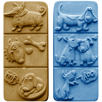 Break-A-Way Dogs Soap Molds (MW 200)