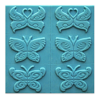 Butterfly 6 Soap Mold Tray (MW 262)