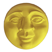 Moon Face Soap Mold (MW 433)