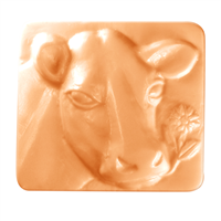 Cow 2 Soap Mold (MW 369)