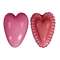 Heart 2 Part Chamber Soap Mold (Special Order)