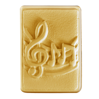 Musical Notes Soap Mold (MW 459)