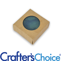 Soap Box - Square with Round Window (KRAFT COLOR)