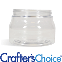 16 oz Clear Tuscany Plastic Jar - 89/400