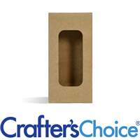 Lip Tube Box (Holds 2 Tubes) - KRAFT COLOR