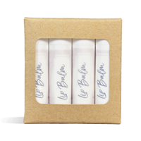 Lip Tube Box (Holds 4 Tubes) - KRAFT COLOR