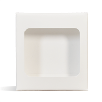 Lip Tube Box (Holds 4 Tubes) - WHITE COLOR