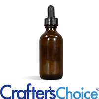 02 oz Amber Glass Bottle & Dropper Top - 20/400