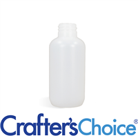 02 oz Natural HDPE Boston Round Bottle - 20/410