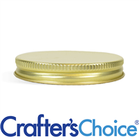 70/400 Gold Metal Basic Top Cap - Foam Liner