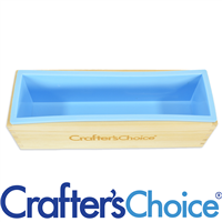 Wood & Silicone Loaf Soap Mold Set