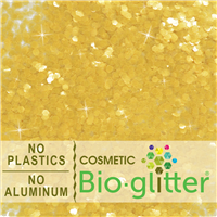 Bio-Glitter (Aluminum Free) - .094 Hex, Gold