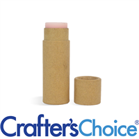 0.5 oz Kraft Paperboard Tube & Cap Set - Push Up