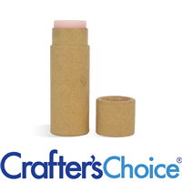 01 oz Kraft Paperboard Tube & Cap Set - Push Up