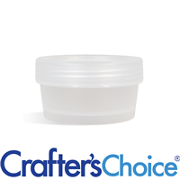 1.7 oz Natural Plastic Pot & Lid Set